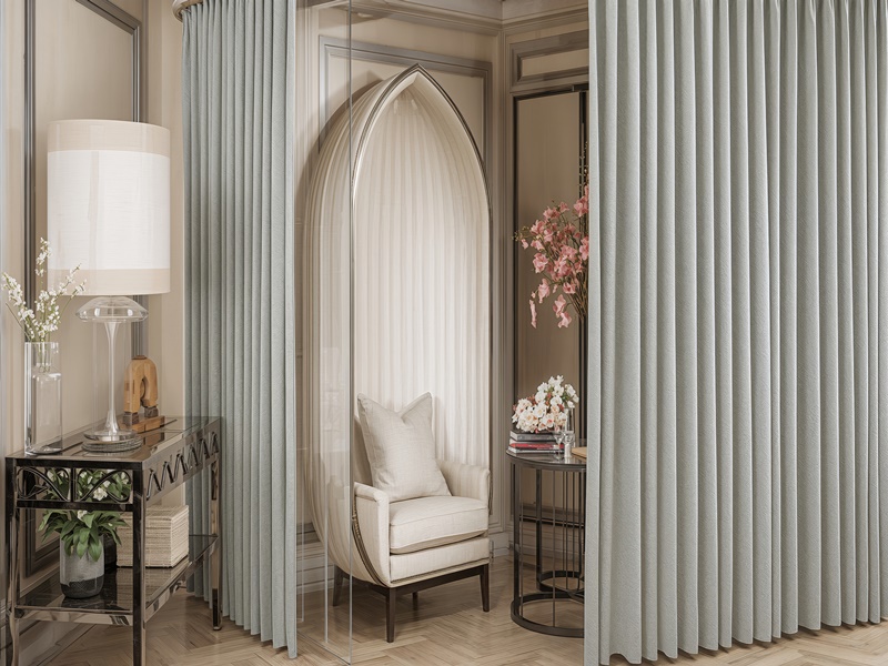 大高雄上豪-客廳隔間簾5