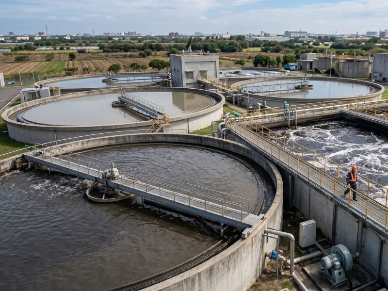 ⭐台南污水處理指南：大便水竟然能變回清水？污水處理四大階段全拆解！老闆必看的水污法規在這！