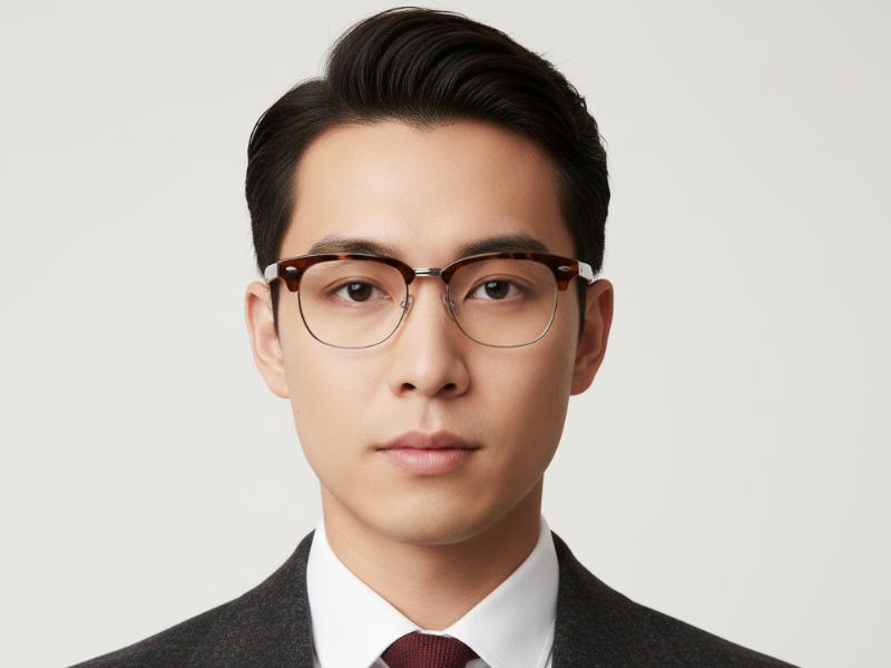 2026眼鏡流行趨勢：異材質拼接