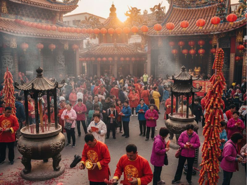 ⭐嘉義財神廟全攻略：發財金怎麼領？初五迎財神流程與禁忌大公開，想發財必看！