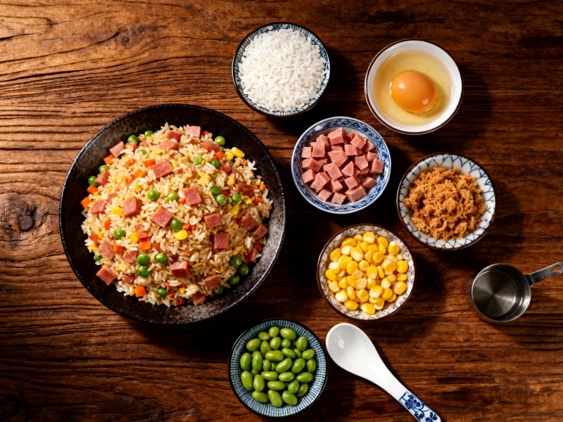 火腿蛋炒飯