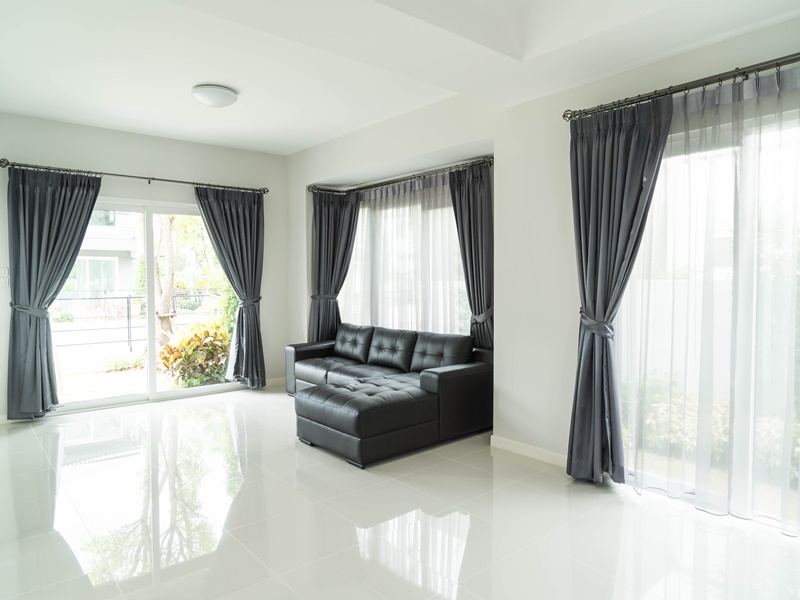 大高雄上豪-客廳對開簾2