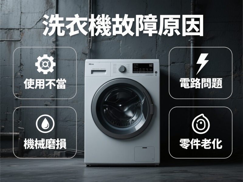 洗衣機故障原因