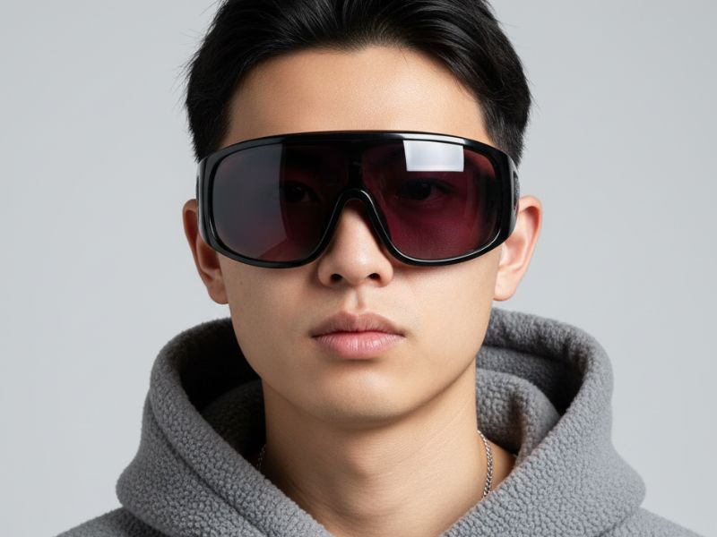 2026眼鏡流行趨勢：大框Y2K風格