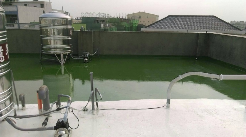 頂樓防水完工