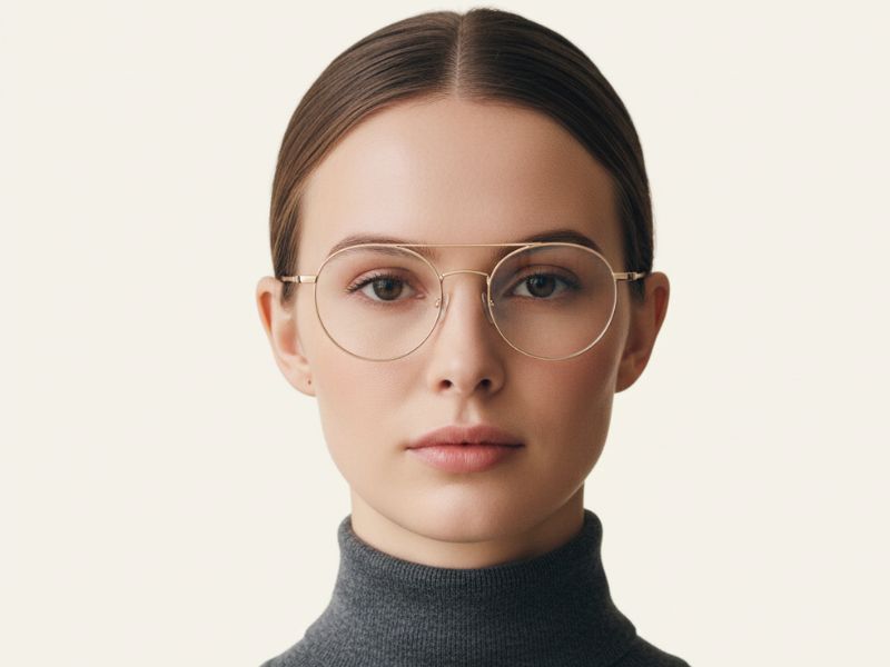 2026眼鏡流行趨勢：極簡金屬鏡架