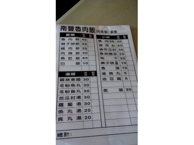 南豐魯肉飯-undefined