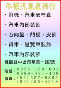 牛頓汽車玻璃皮椅行-undefined