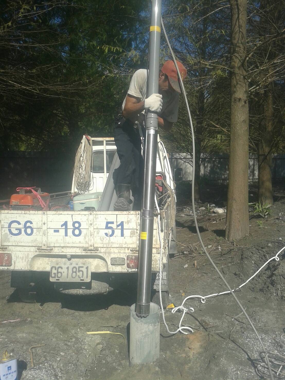 鑿井施工圖----國美鑿井