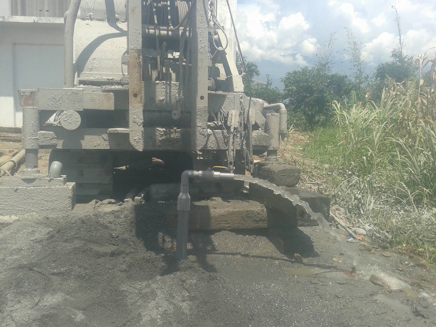 鑿井施工圖----國美鑿井