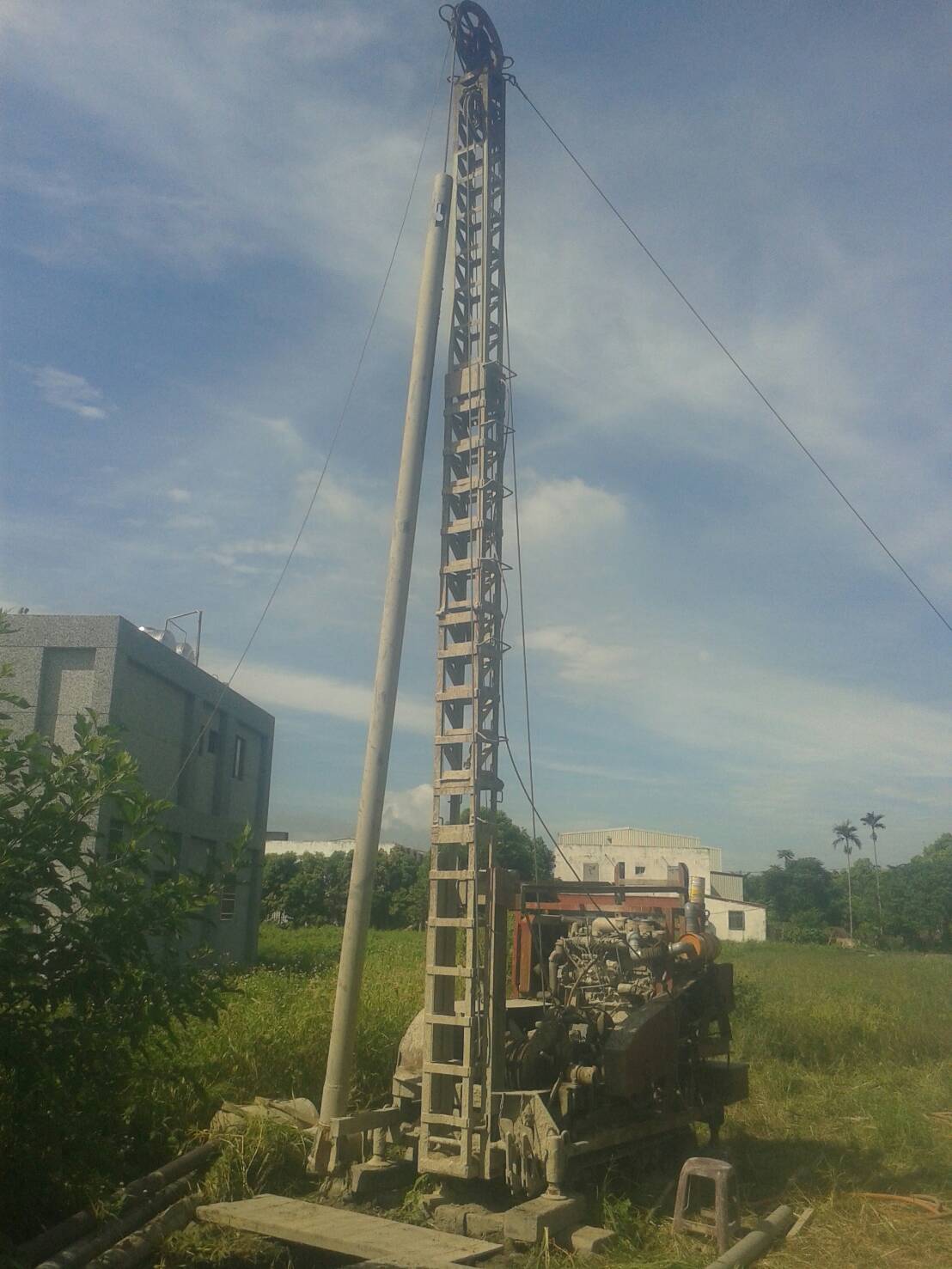 鑿井施工圖----國美鑿井