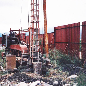 鑿井施工照