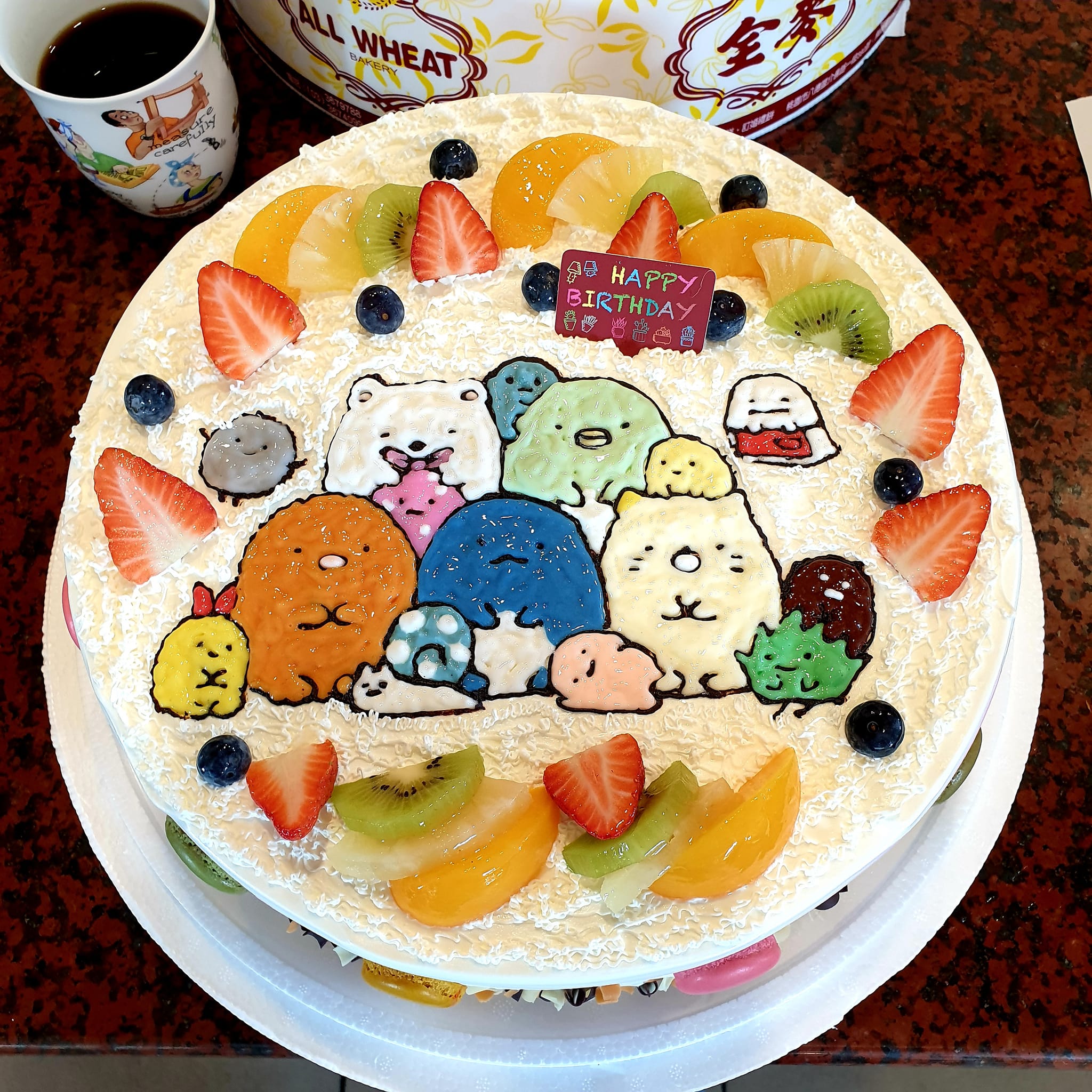 角落生物造型蛋糕