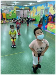 大肌肉遊戲區-基隆市私立幼新幼兒園