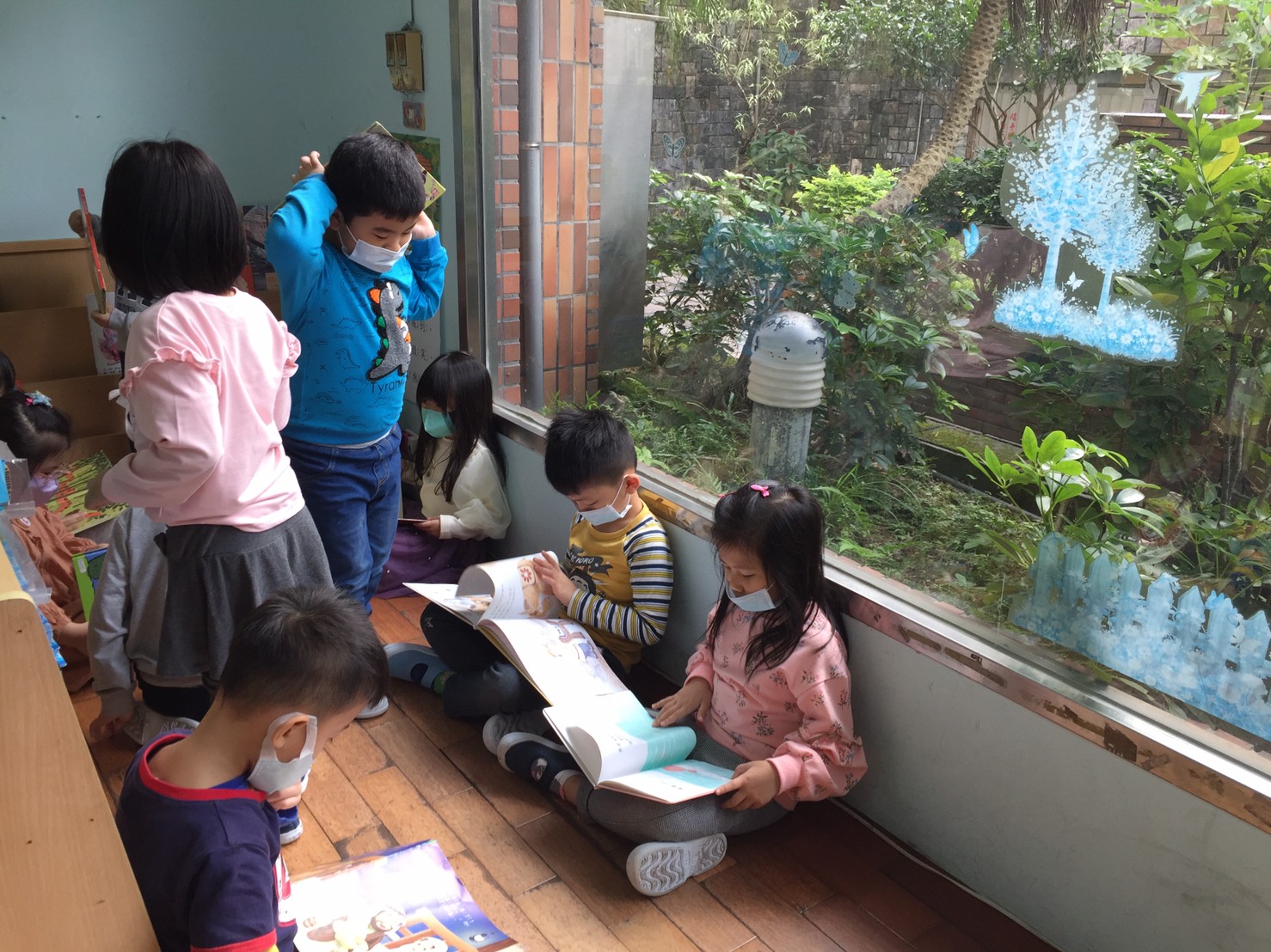 閱讀學習區-基隆市私立幼新幼兒園