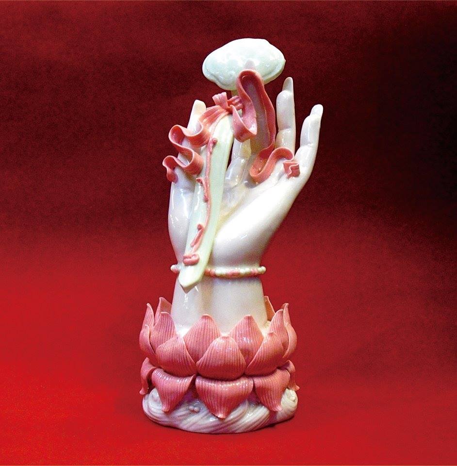 佛手如意－德化瓷