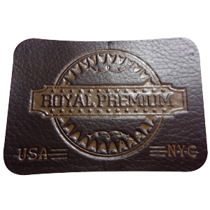 牛、羊皮革製烙印商標