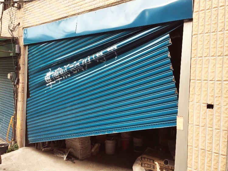 門板維修~內捲/斷裂/出軌/捲門噪音/變型