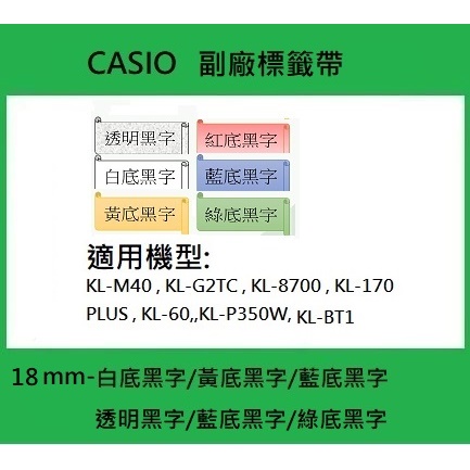 【CASIO】18mm