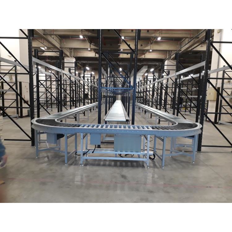 無動力滾筒輸送流線