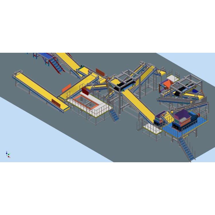 廢紙回收流線配置