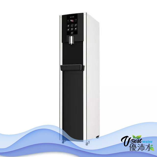 元山立式觸控式冰溫熱飲水機YS-8212RWSAB-雙溫三溫飲水設備-優沛水國際有限公司