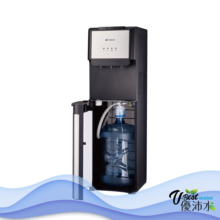 元山下置式桶裝冰溫熱飲水機-YS-8203BWSI(贈10桶優質純淨水)-桶裝水系列-優沛水國際有限公司