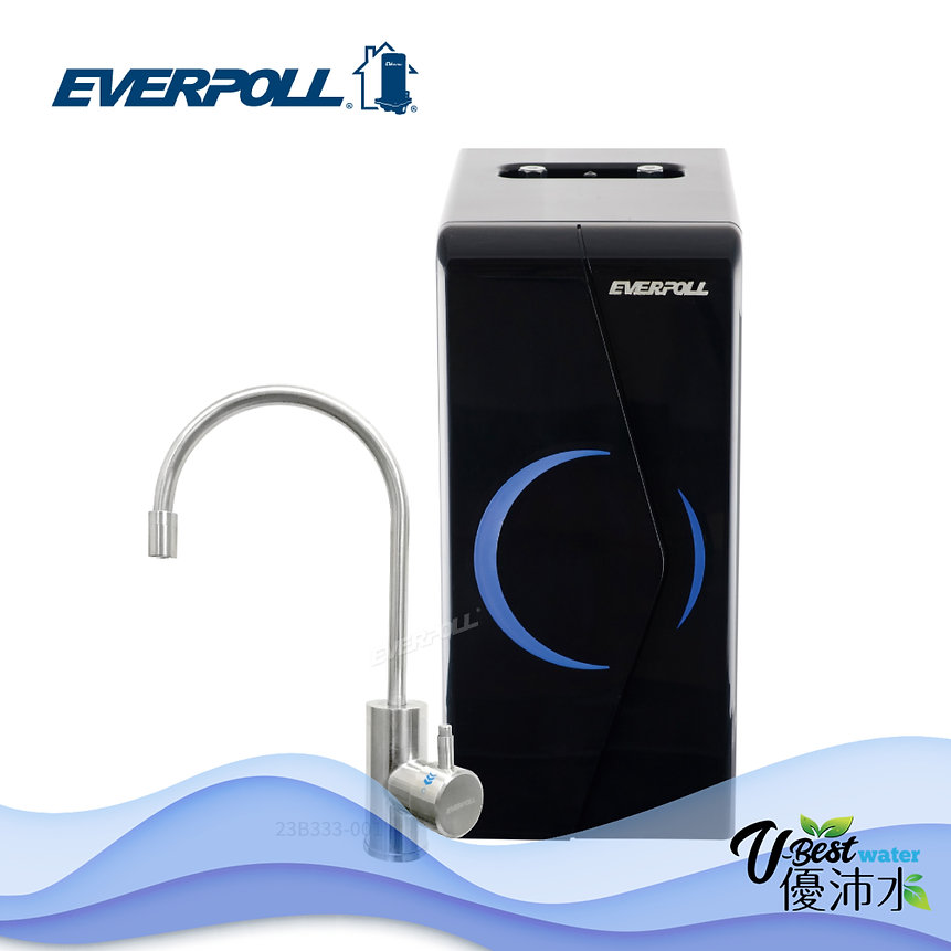 Everpoll廚下型雙溫無壓飲水機EP-168空機(含304不鏽鋼龍頭)-生飲設備請進頁面選擇搭配-雙溫三溫飲水設備-優沛水國際有限公司