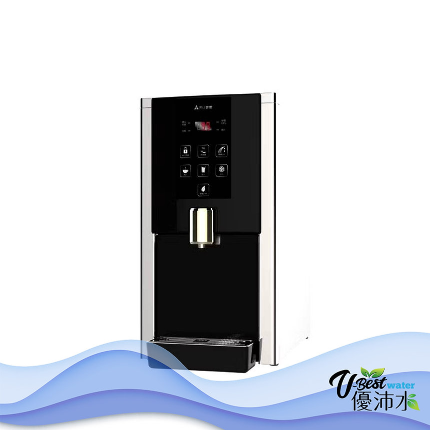 元山桌上型冰溫熱濾淨式飲水機YS-8210RWI-雙溫三溫飲水設備-優沛水國際有限公司