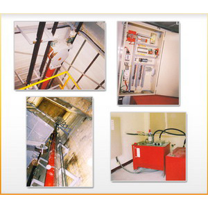 油壓鋼索間接式升降機