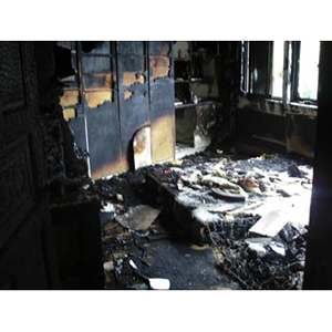 災後重建清理前