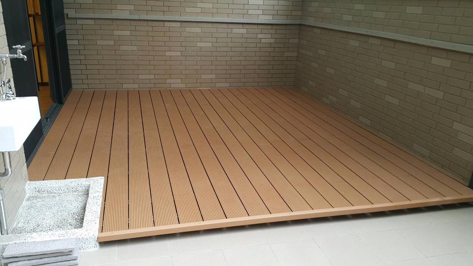 正德地板-塑木小坪數陽台