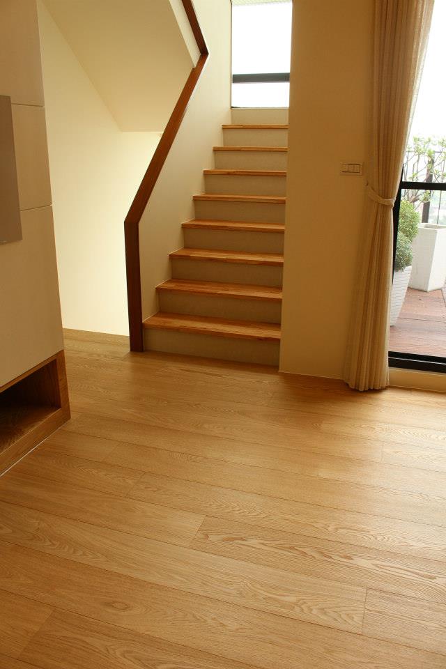 水曲柳浮雕系列複合式地板-本色