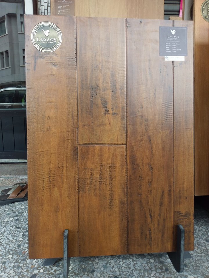 美國仿古手刮地板