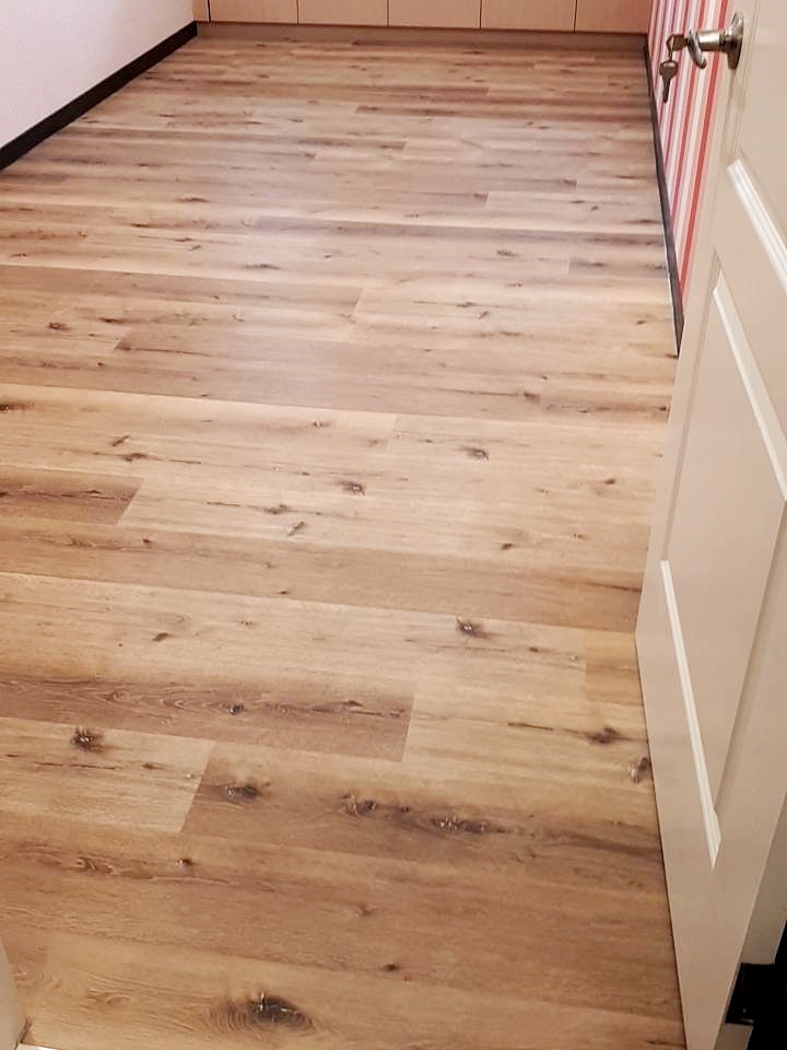 美國寶陞SPC專利卡扣石塑超耐磨地板