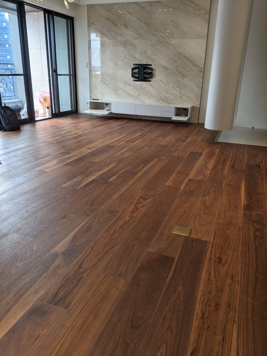 厚貼北美胡桃厚貼地板6.4寸*300T