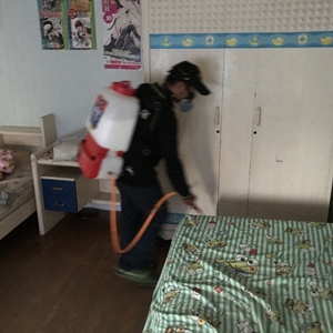 療養院養護中心環境消毒