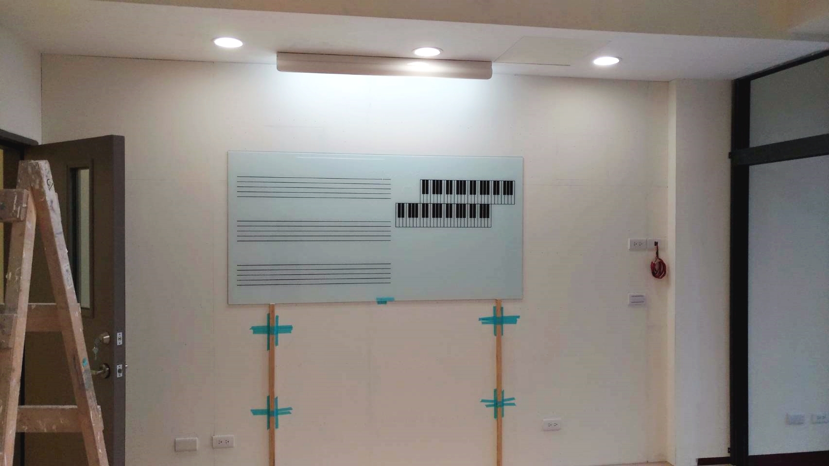 印刷圖表磁性烤漆白板