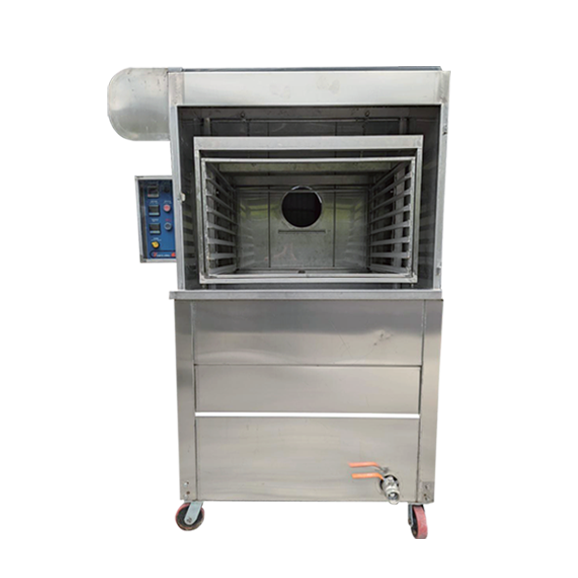 批量式半自動升降油炸機