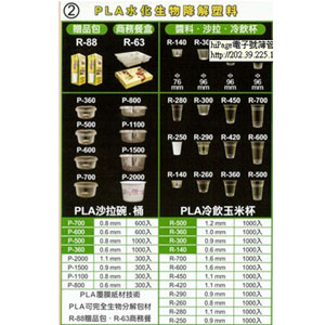 PLA水化生物降解塑料