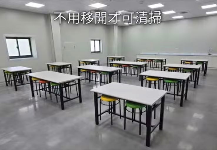離地收納餐椅