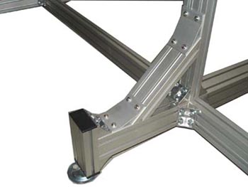 鋁擠型組裝範例