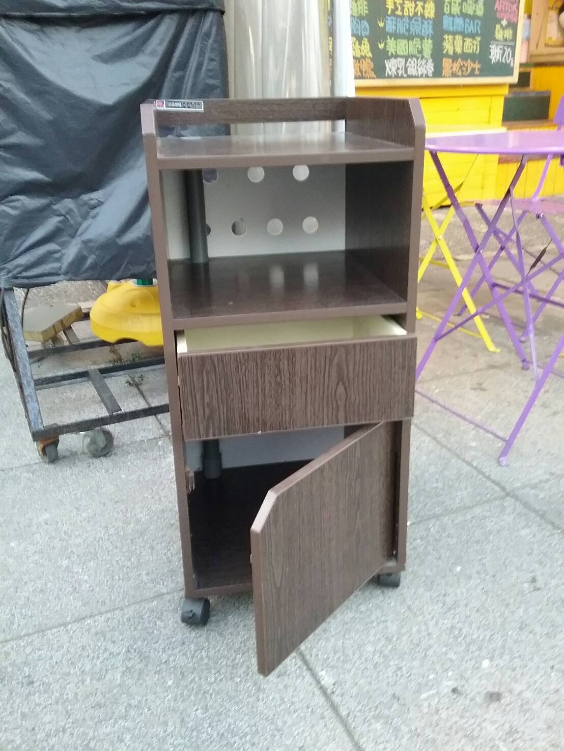 多功能移動矮櫃~南亞舒美板代理