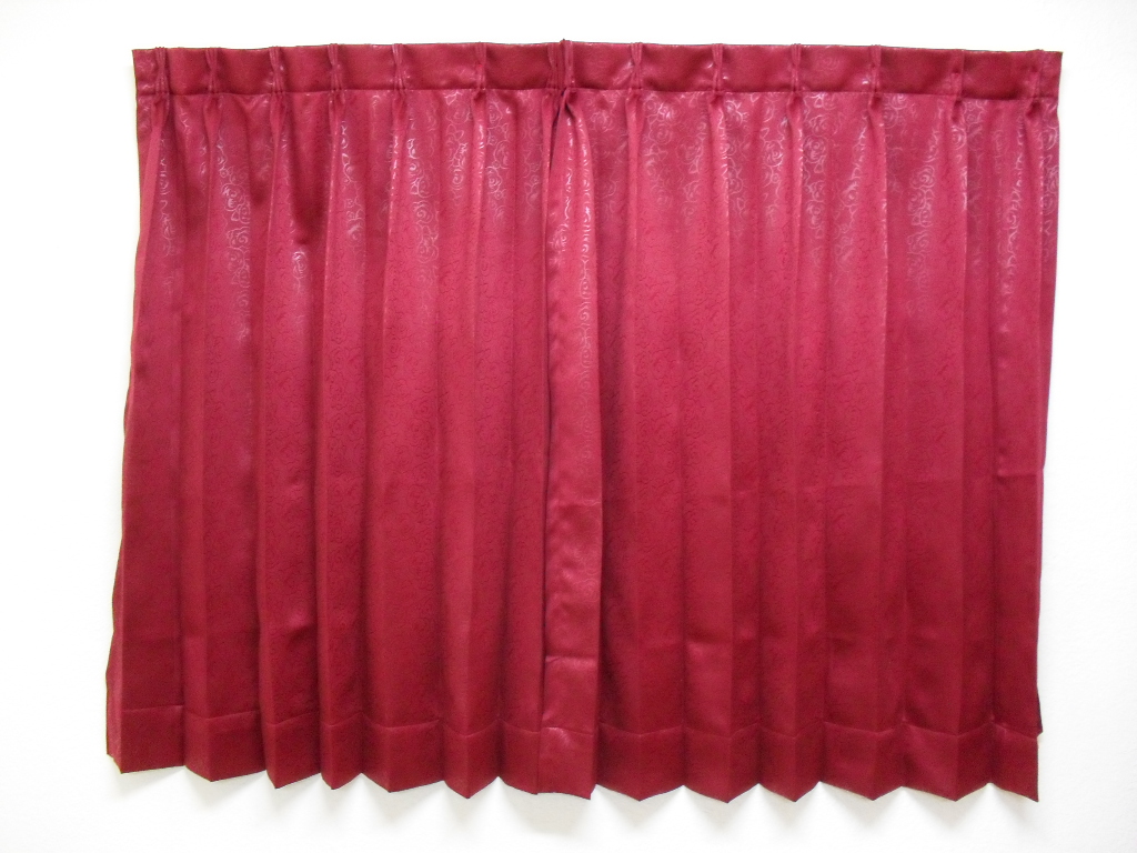 三明治特殊窗簾展開照