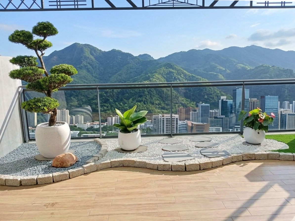 天美園藝景觀工程，為您打造頂級陽台私景