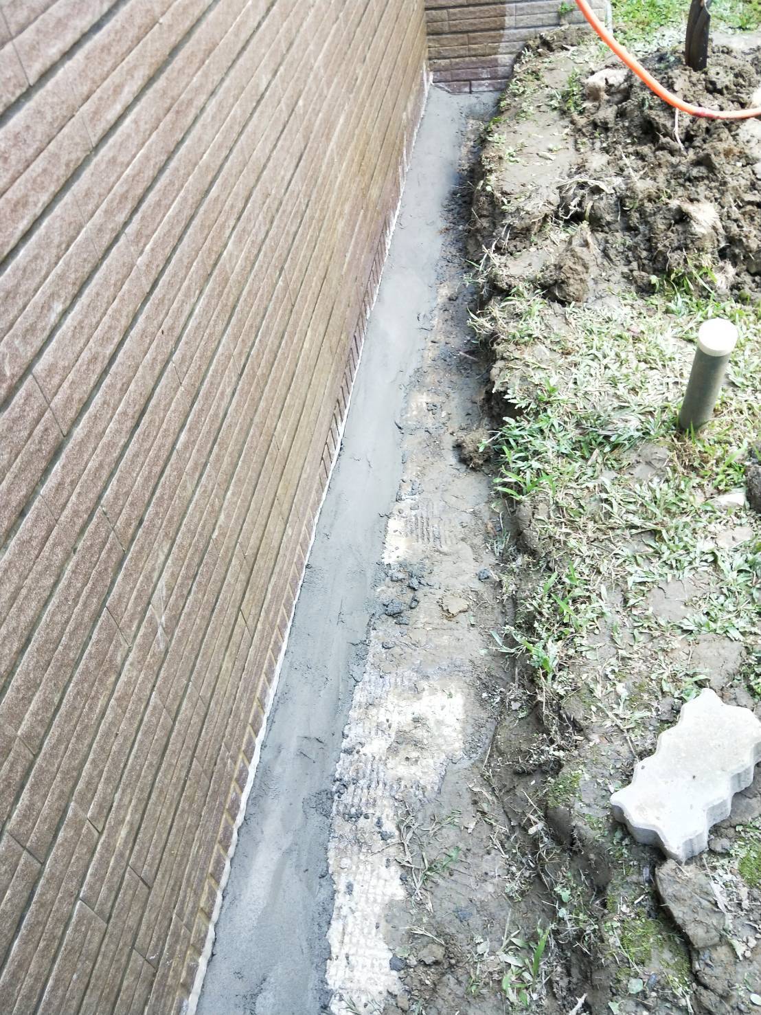 庭院花園圍牆防水施作