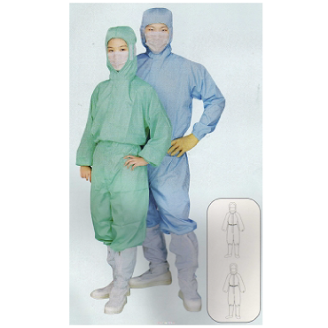 抗靜電連身衣帽