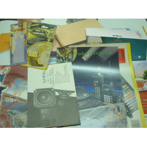 吊牌、彩色海報、說明書