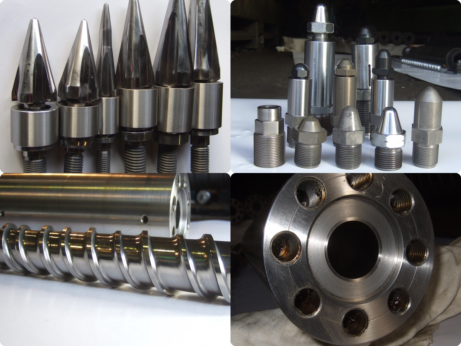 王茂昌企業社-射出 / 押出機 / 螺桿 / 料管-機械加工