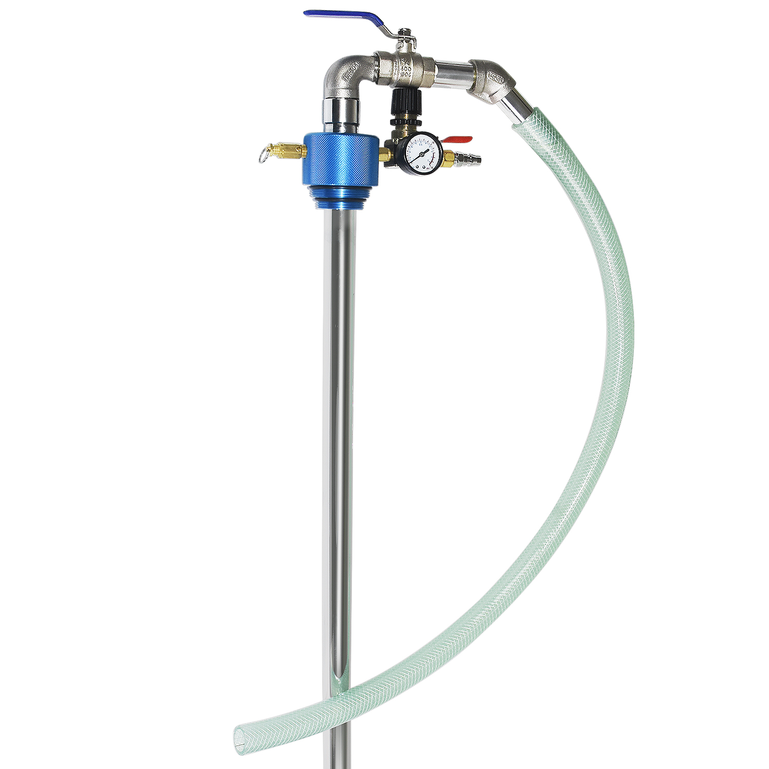 【良匠工具】氣動50加侖桶(200L桶)高流量可調壓加油分裝機